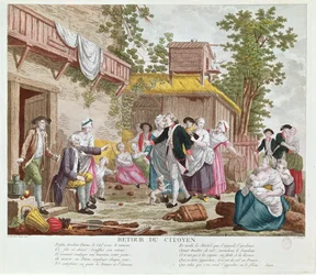 Die Rückkehr des Bürgers, 1792
